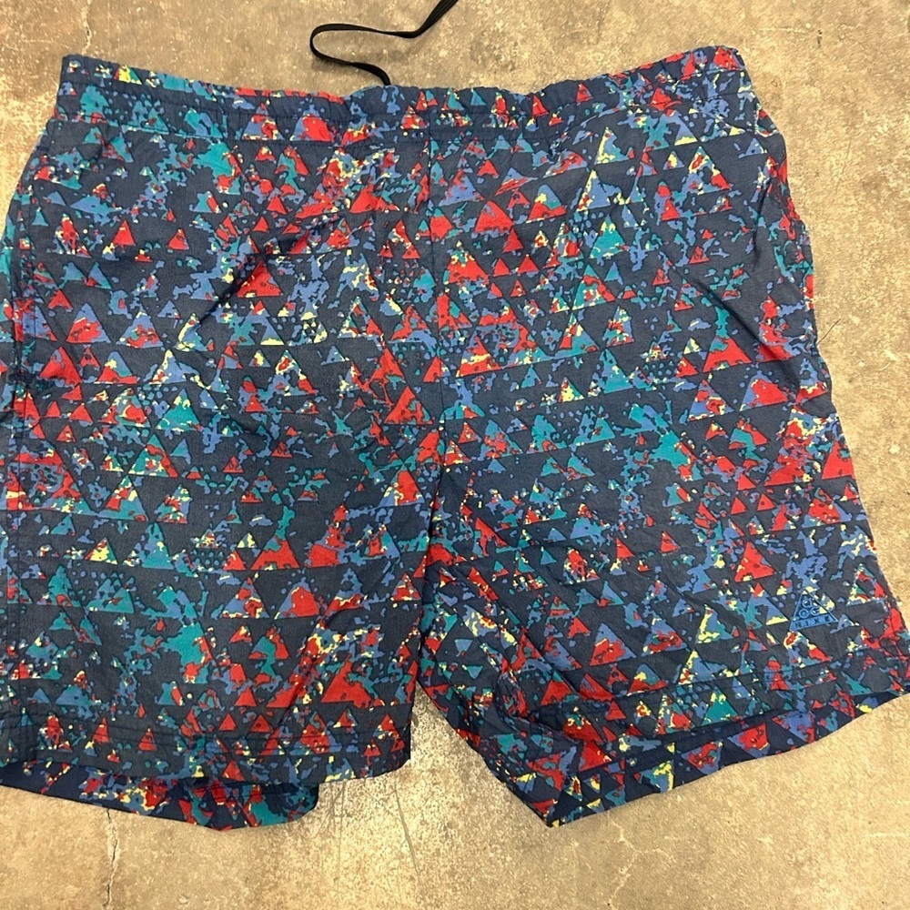 Vintage 90s nike acg mens medium‎ nylon shorts swim trunks baggies 56323